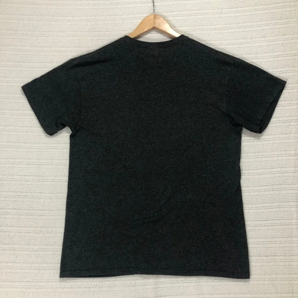 Yellowstone National Park T-Shirt Souvenir‎ Graphic Tee Heather Gray Size Large